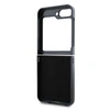 Image de Coque de Protection pour Galaxy Z Flip 6 Saffiano Monogram Karl Head Noir