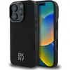 Image de Dkny Coque De Téléphone Pu Leather Stack Logo Magsafe Iphone 16 Pro One Size