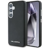 Image de Coque pour Samsung Galaxy S25 - - Saffiano - Noir - Compatible MagSafe - Elégante