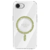 Image de Coque MagSafe pour iPhone 16e Fine Anneau Pailleté Coins renforcés Transparent