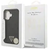 Image de Coque iPhone 17 Pro Max 6,9" 4G Triangle Logo MagSafe PU Cuir Noir