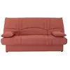 Image de Banquette clic clac 3 places tissu Terracotta Style contemporain L 190 P 92 cm DREAM