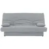 Image de Banquette clic clac 3 places Tissu clair Style Contemporain L 190 P92 cm DREAM Gri