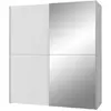 Image de Armoire 2 portes coulissantes miroir Panneau de particules mat L 170 3 P 61 2