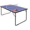 Image de Mini table de ping-pong avec raquettes, balles et filet - L137 x P76 x H67 cm - DENIS