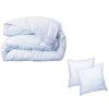 Image de Pack couette 240 x 260 cm + 2 oreillers 60 x 60 cm - Protection Totale anti acariens - ANGE GARDIEN