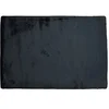 Image de Tapis shaggy à poils longs effet fourrure - 160 x 230 cm - Noir - BUNNY