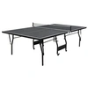 Image de Table de ping-pong pliable à roulettes avec accessoires - Gris anthracite - L274 x P152.5 x H76 cm - GARRY
