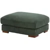 Image de Pouf en velours côtelé vert SPERONE de