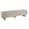 Image de Meuble TV avec 2 portes en MDF - 180 cm - Beige - LUDIMA