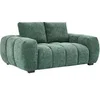 Image de Canapé 2 places en tissu texturé vert BERENIA