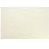 Image de Tapis 100% laine tufté main - 160 x 230 cm - Blanc cassé - 2000 g/m² - LUZAN
