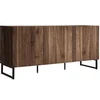Image de Buffet avec 3 portes - Naturel foncé - CEVANIA
