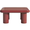 Image de Table basse en MDF - Bordeaux laqué - TAMISDA