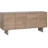 Image de Buffet avec 4 portes en bois de manguier - Naturel clair - BERLAMA de Maison Céphy