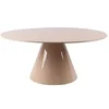 Image de Table basse en métal - Beige brillant - DINEGA