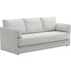 Image de Canapé 3 places convertible en tissu beige GRECCO