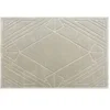 Image de Tapis tufté en relief en laine et viscose - 200 x 290 cm - Beige - 2500g/m² - OSMERA