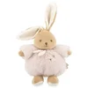 Image de Patapouf Lapin Rose 17cm