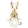 Image de Hochet Lapin Creme en Fourrure Douce