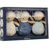 Image de 3 Doudous Moutons Attache-tetines 15 Cm