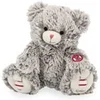 Image de Peluche Mae l ours gris prestige - 24 CM