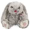 Image de doudou musical Leo lapin gris