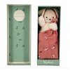 Image de Doudou Carre douceur Chien brique - 18 cm