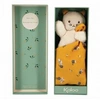 Image de Doudou Carre douceur Chat jaune - 18 cm