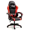 Image de ULTIMATE-RED Fauteuil / Chaise de bureau Gamer coloris rouge & noire - coussin lombaire & appuie tête