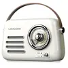 Image de Radio Rétro portable ALMA, FM, Bluetooth 5.3 Entrée USB, Puissance 30W - Batterie 3,7V-1500mAh - Retro Vintage - Blanc
