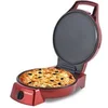 Image de Four à Pizza et tartes ROUGE avec Grill Plancha Revêtement Pierre antiadhésif Coloris Rouge