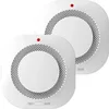 Image de Lot 2 détecteurs de fumée connecté SomLife APP tuya smart life, Alarme Incendie Intelligent