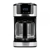 Image de Cafetière électrique programmable DOD208 15 tasses, 1,8L, filtre réutilisable, fonction programmation, Noir