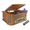 Image de Chaîne Hifi RETRO29-E vinyle style rétro Bluetooth, CD, K7 Audio, FM, USB + télécommande+Clé USB 32G