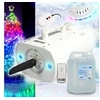 Image de Machine à neige artificielle de Noël à LED, Effet Flocons Réaliste, sans Traces au Sol - Décoration Noël - 5L de liquide INCLUS