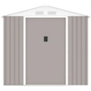 Image de Abri de jardin en métal 4 07 m² 213 191 195 cm MARS Kit d ancrage inclus 2 portes c