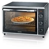 Image de Mini Four Electrique chaleur TO2058 tournante 42 L pierre a pizza et tournebroch