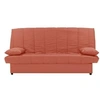 Image de Banquette clic clac 3 places Tissu 100% coton Terracotta Style Contemporain L 190 P92