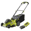 Image de Tondeuse poussée 36V coupe 40 cm ramassage et mulching 1 batterie lithium 5 0