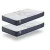 Image de Pack de 2 Matelas Perfectsleep 80x190 cm - Mousse HR mémoire de Forme + Blue Latex - Confort Equilibré, 7 Zones, Réversible, Ergonomique, Durable