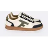 Image de Faguo - Hazel Leather - Chaussures lifestyle homme Écru / Bleu Marine - 41