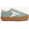 Image de Faguo - Walnut Platform Tennis Suede - Chaussures lifestyle femme Smoky Blue - 38