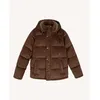 Image de Faguo - Neuillay Woven - Doudoune homme Cognac - L