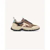 Image de Faguo - Monstera Running Woven Suede - Chaussures lifestyle homme Light Camel - 40