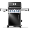 Image de Pack Barbecue à gaz Rogue PRO-S 425 + Sizzle Zone + Brûleur arrière + Rôtissoire - Noir + Plancha intégrale en inox
