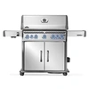 Image de Pack Barbecue à gaz Rogue PRO-S 625 + Sizzle Zone + Brûleur arrière - Inox + Rôtissoire