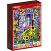 Image de Puzzle de 500 pièces Alipson Puzzle Maison Fleurie Multicolore 33,5x23,2x4,6 cm A2402356