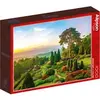 Image de Puzzle de 1000 pièces Alipson Puzzle Jardin Sur Colline Multicolore 33,5x23,2x4,6 cm A2402363