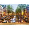 Image de Puzzle de 1000 pièces Alipson Puzzle Rue D Amsterdam Orange 33,5x23,2x4,6 cm A2402351